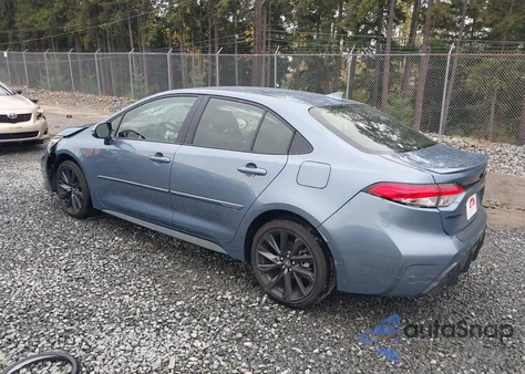 2025 Toyota Corolla Hybrid Se из США, поврежденный, VIN JTDBCMFE9SJ037961